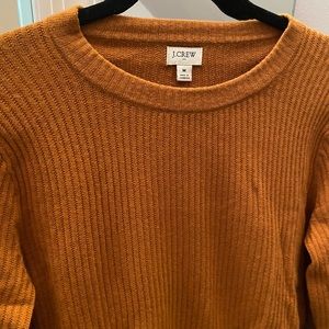 JCREW Burnt Orange Crew Neck